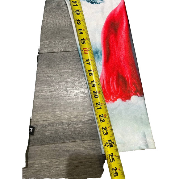 Terez snowman Holliday winter New Year theme leggings Size Small A001908 - Picture 4 of 6